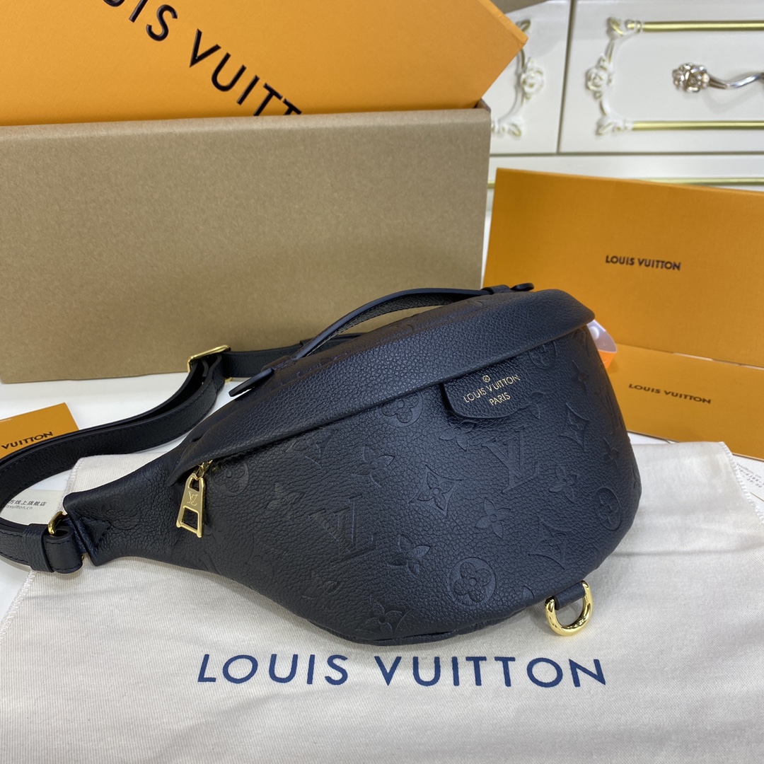 Louis Vuitton BUMBAG Monogram Empreinte M44812 Black